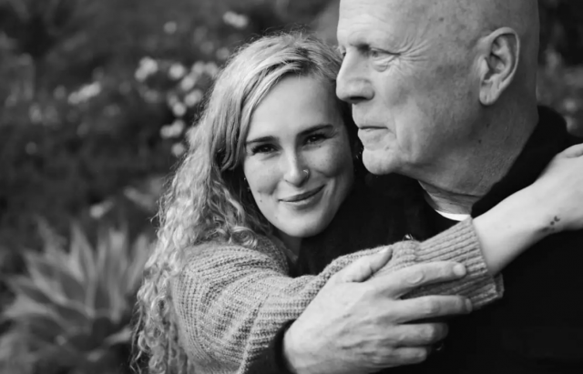    Румер и Брюс Уиллис. Фото: социальные сети