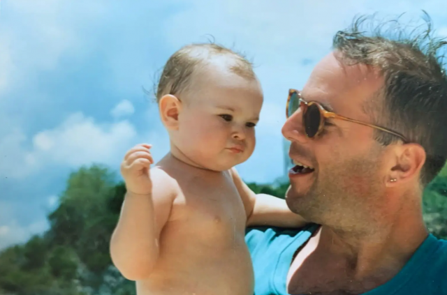    Румер и Брюс Уиллис. Фото: социальные сети