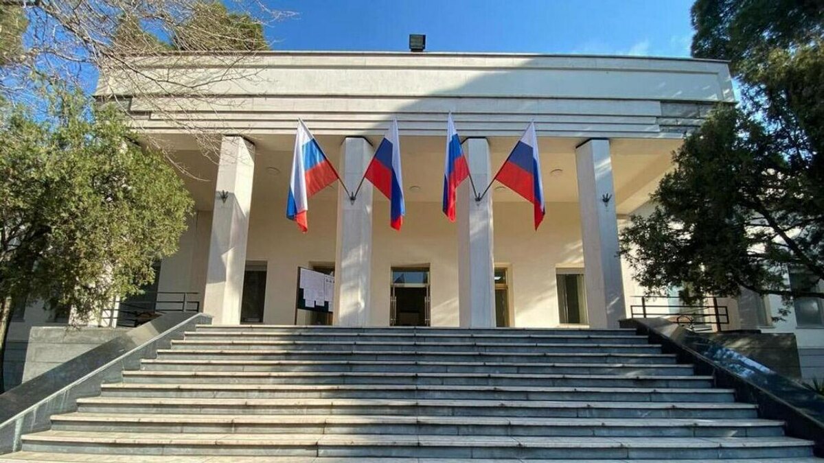 Здание посольства Российской Федерации в Исламской Республике Иран