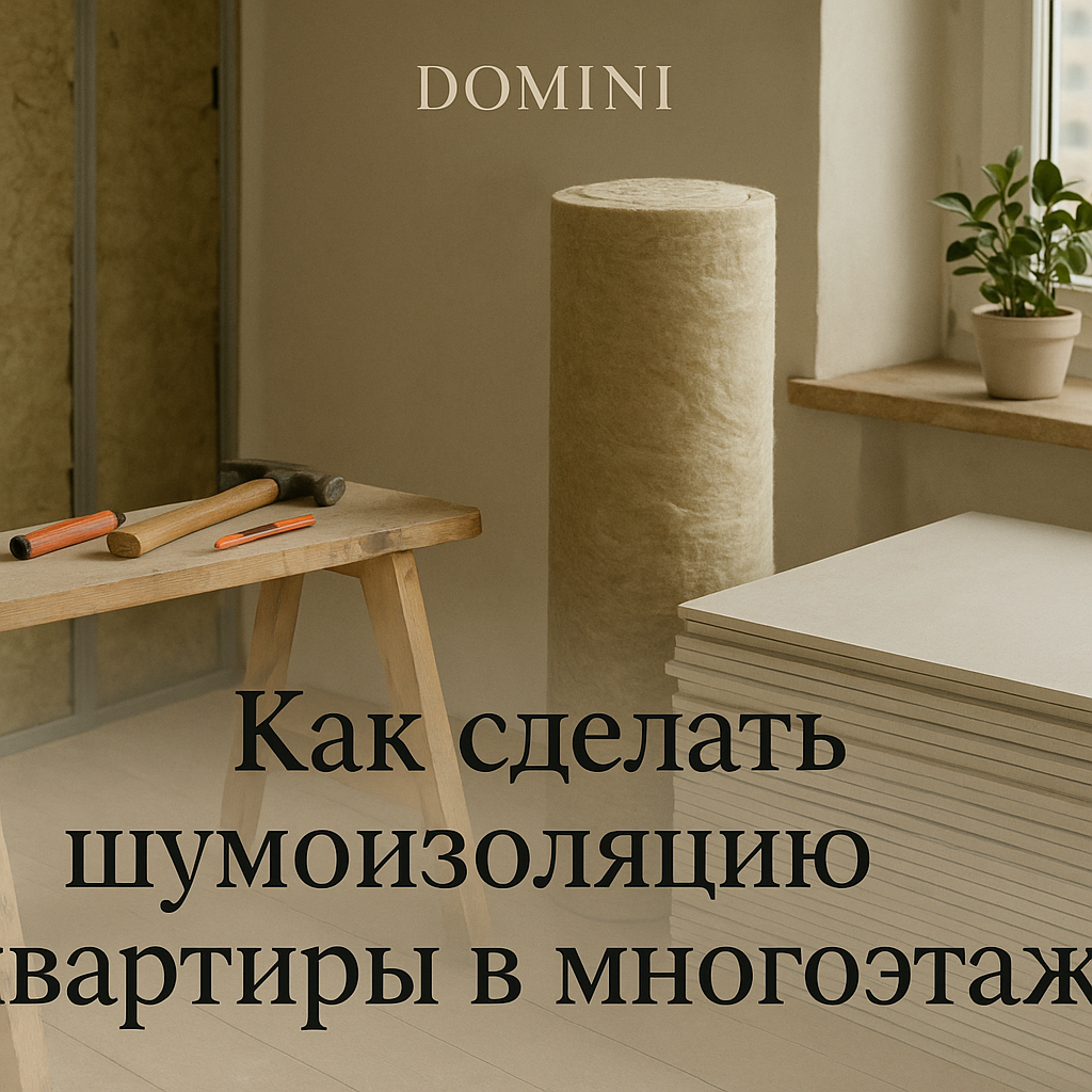    Шумоизоляция квартиры в Москве: как сохранить тишину внутри