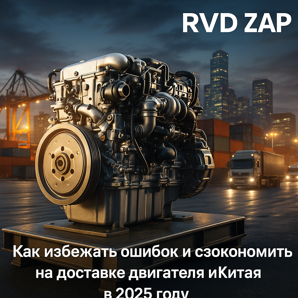    Доставка двигателя из Китая в 2025 году admin