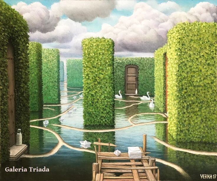 Художник Яцек Йерка