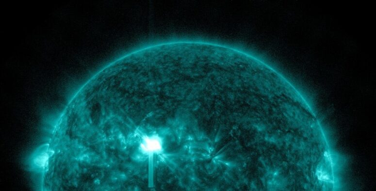 На Солнце зафиксирована самая мощная вспышка с начала июня