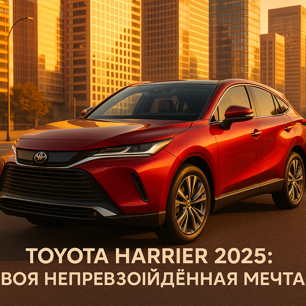    Обзор контрактных ноускатов Toyota Harrier admin