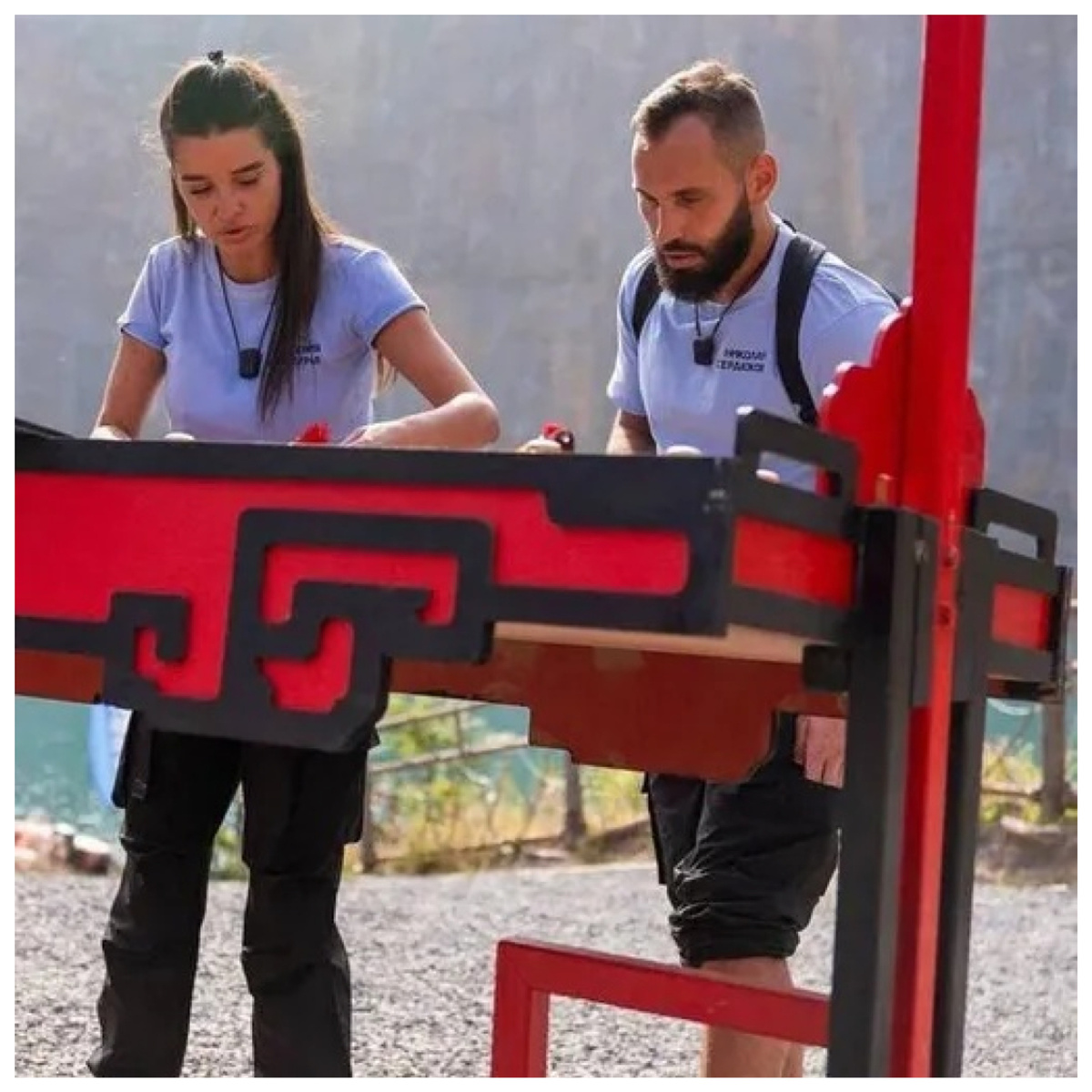 Ксения Бородина и Николай Сердюков