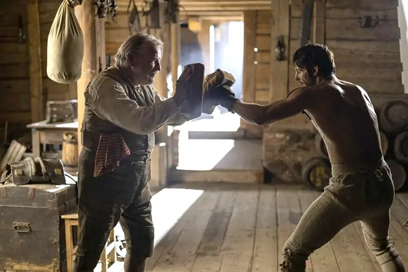   Кадр из фильма “Боец: король ринга”