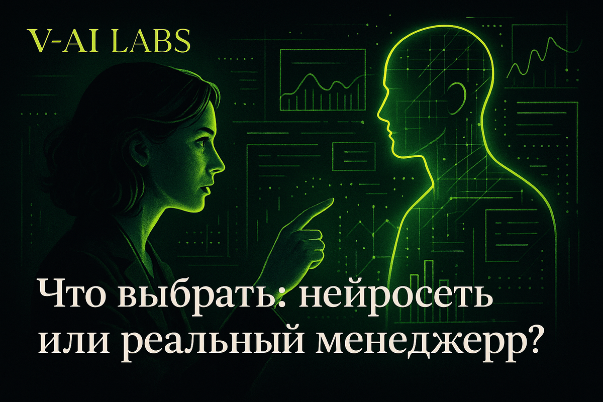 Что выбрать: нейросеть или реальный менеджер?