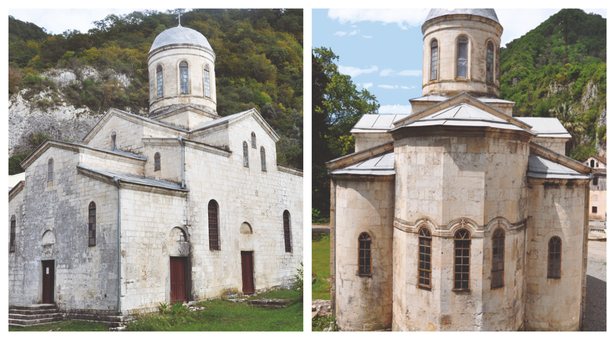 Храм Симона Кананита. Фото: afon-abkhazia.ru