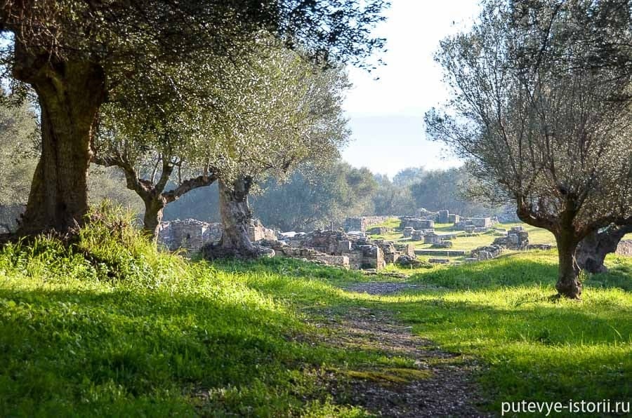 Древний акрополь Спарты