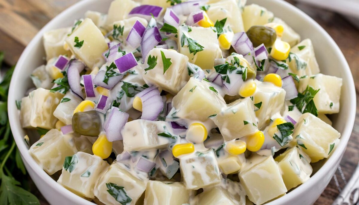 Быстро, вкусно и недорого: идеальный картофельный салат для всей семьи! 