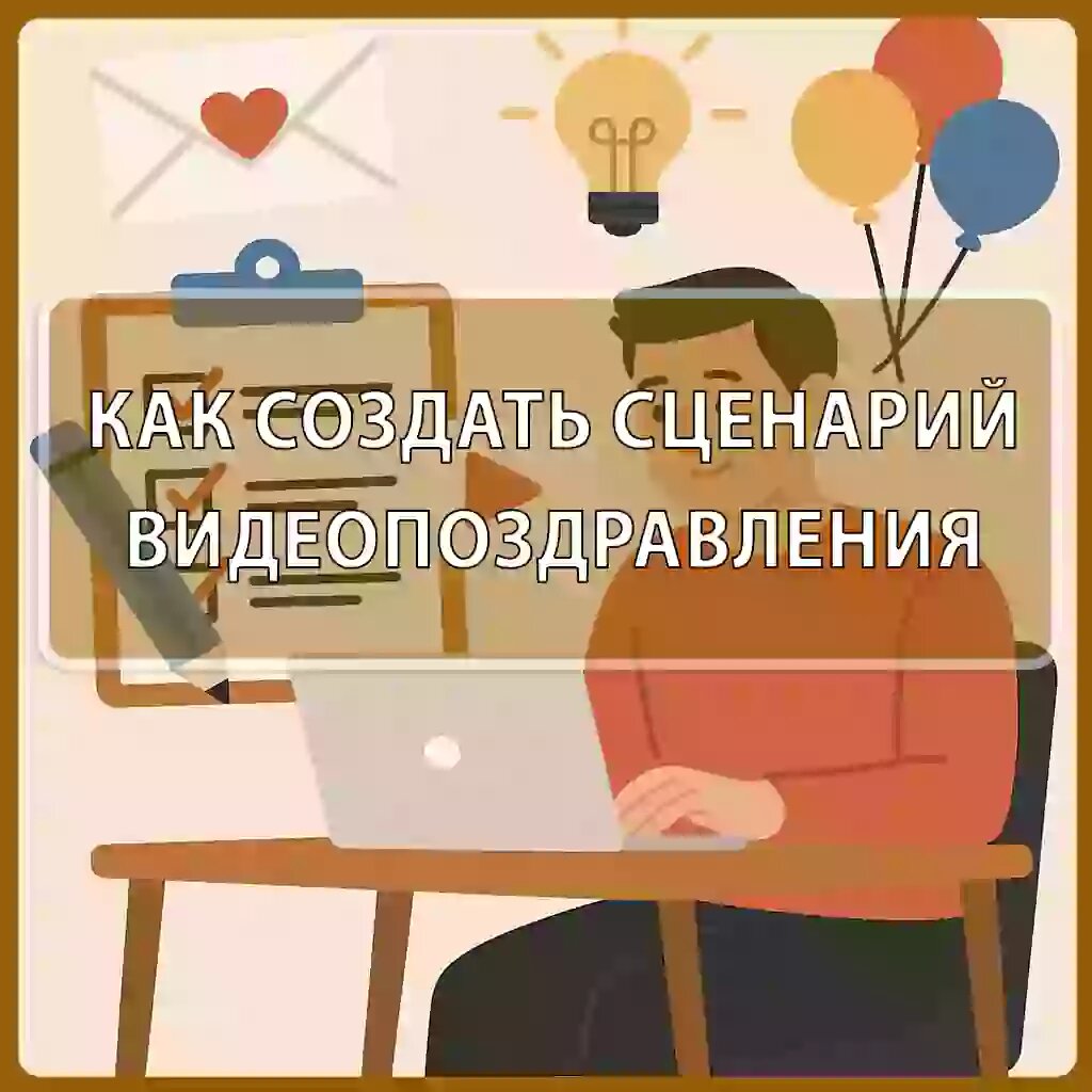 Как написать сценарий для видео-поздравления 