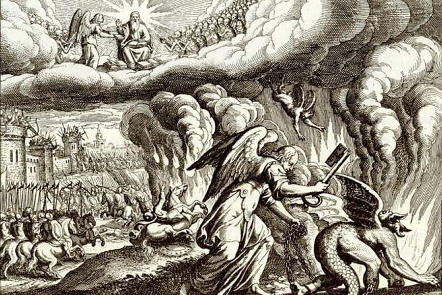 Иллюстрация к Апокалипсису.