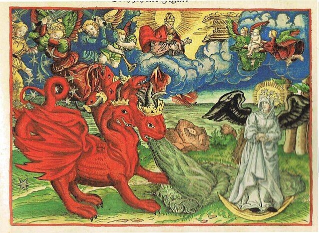 Иллюстрация к Апокалипсису.