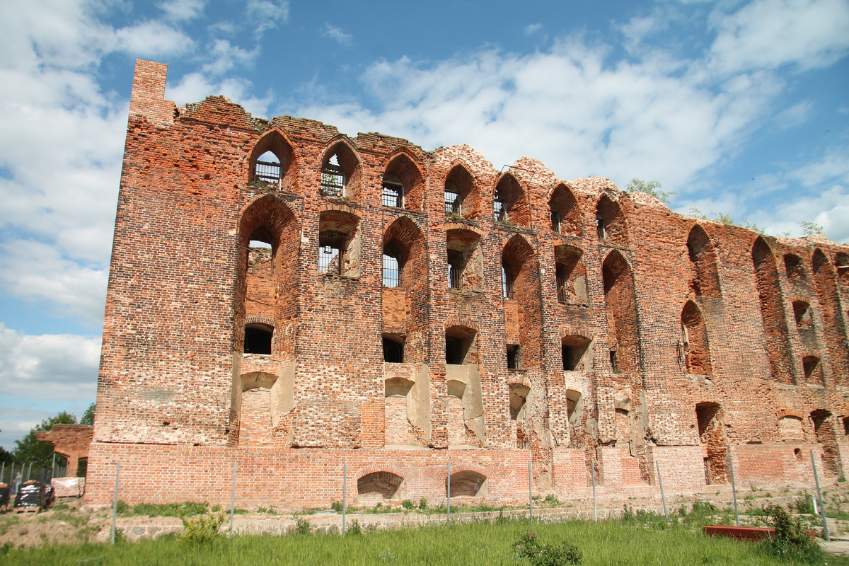 Замок Рагнит. Город Неман