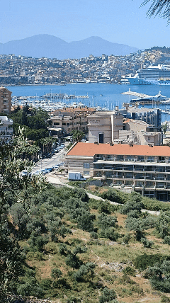 Вид на наш город с городской больнички (Кушадасы)