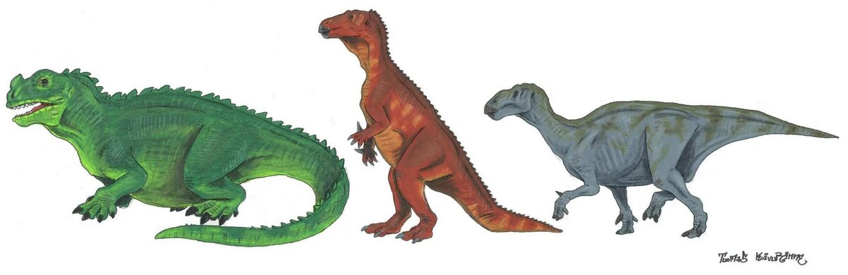Игуанодон: первая реконструкция и как он реально выглядел