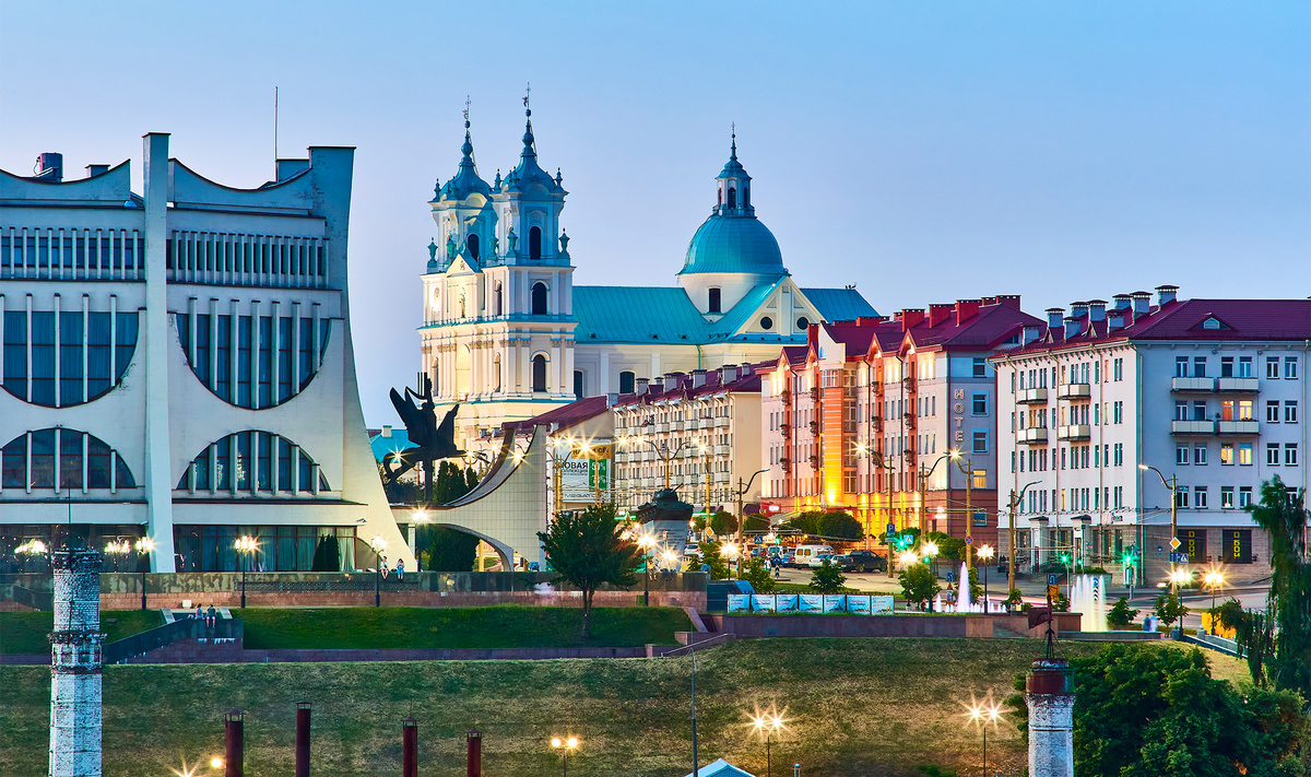 Самый европейский город Беларуси.Фото: PHkorsart / Shutterstock.com