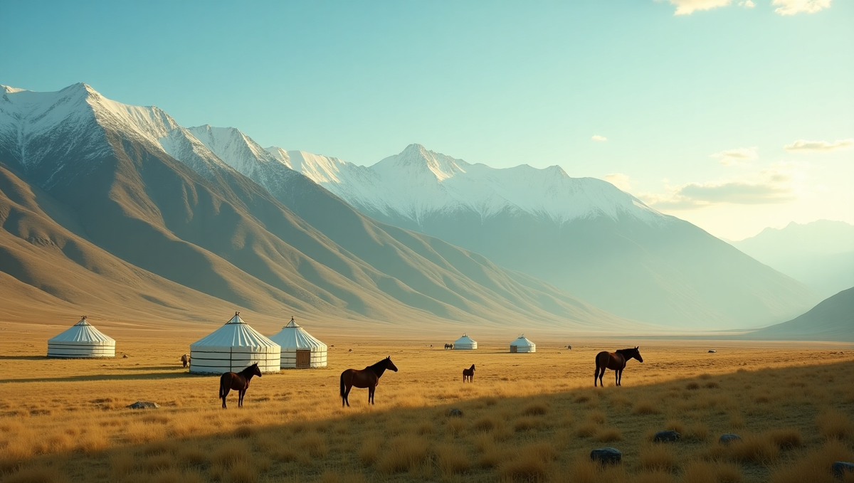 Здесь скрывалась семья будущего завоевателя мира. В этих суровых местах произошло первое братоубийство.