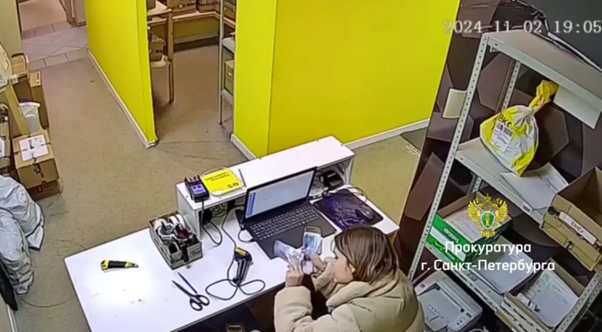    Фото: скриншот видео пресс-службы прокуратуры Петербурга