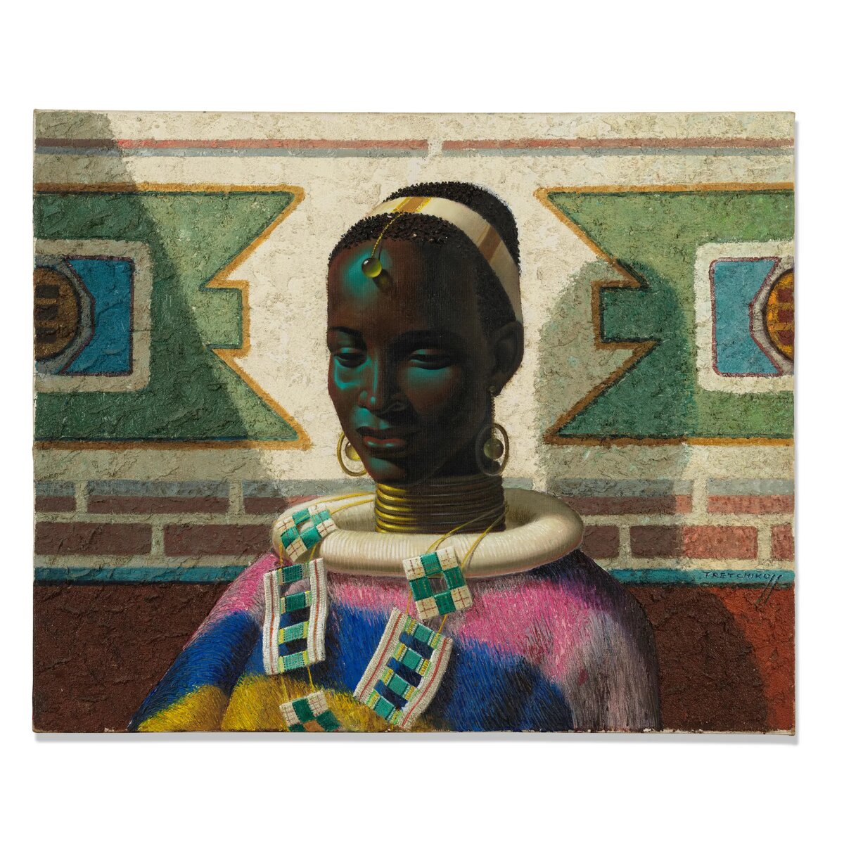 еще одна "Женщина из племени Ндебеле"