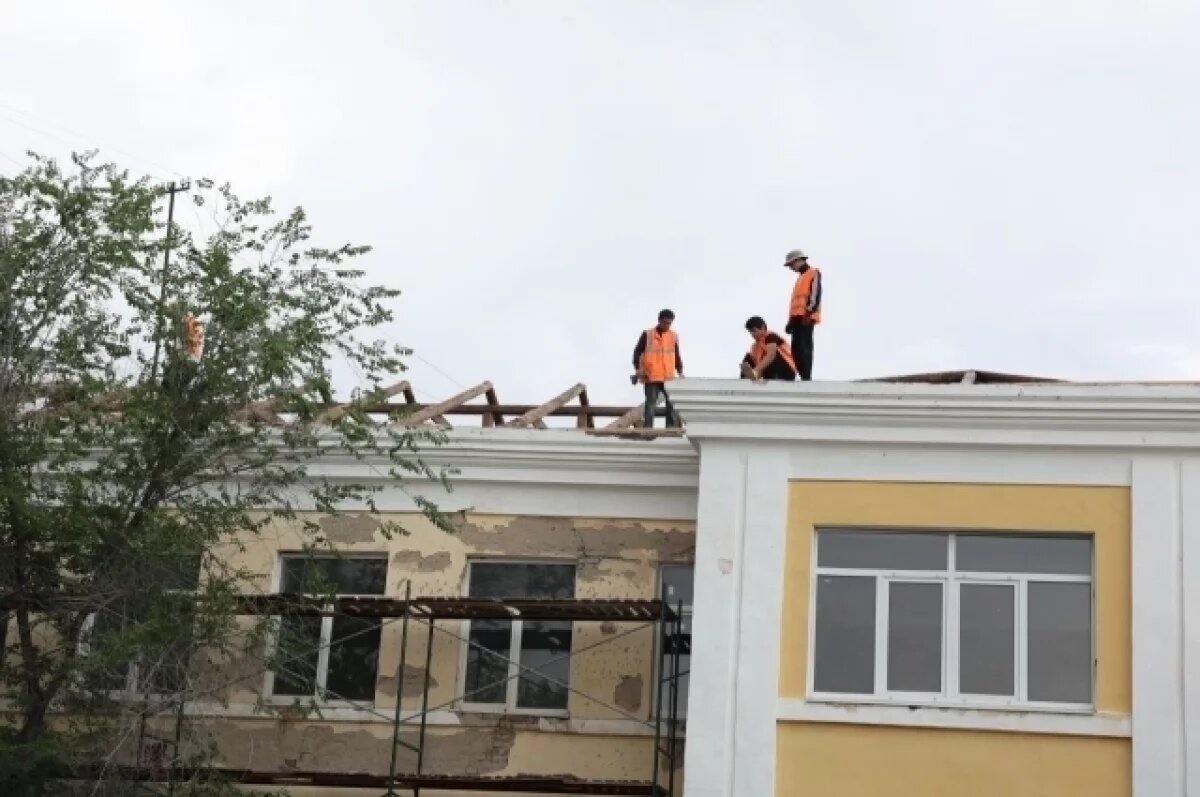    В Астрахани капитально ремонтируют детский сад в рамках нацпроекта