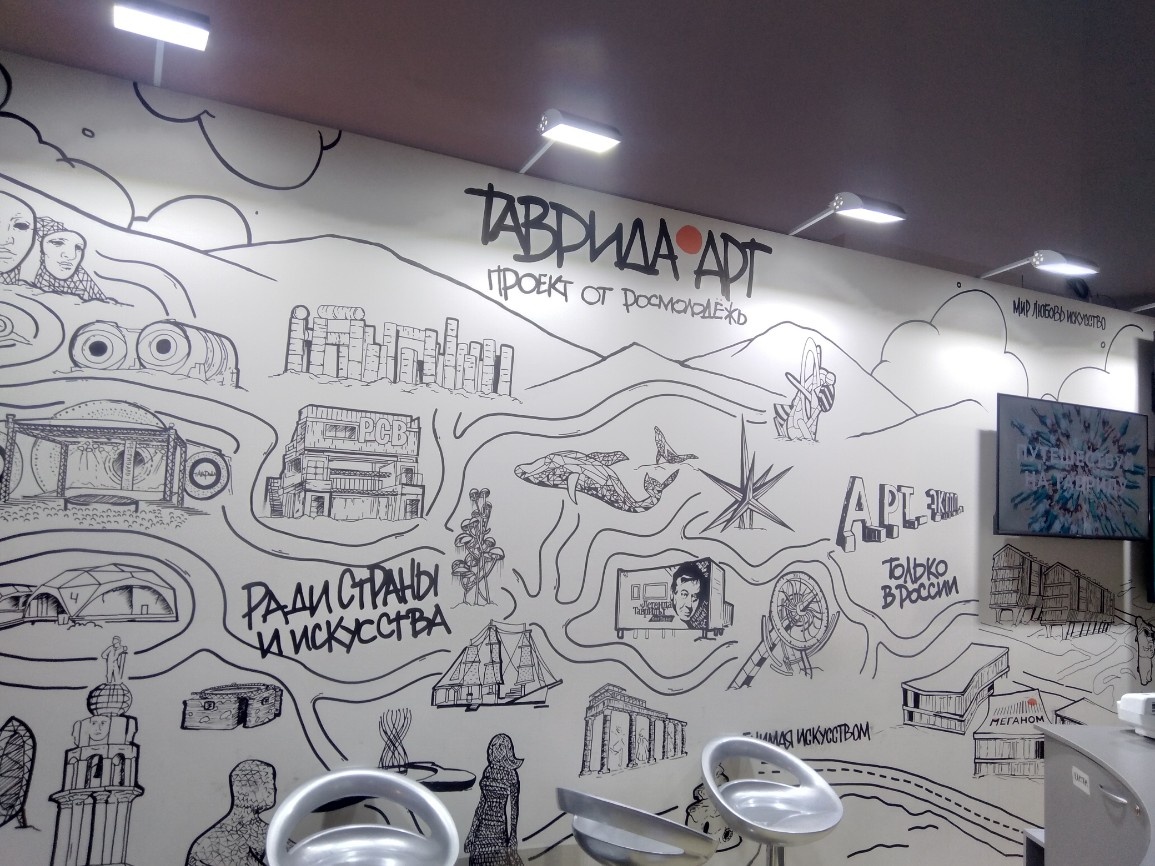 На конференции от Росмолодежи был представлен проект «Таврида»; я думаю, многие знают о крымском проекте (листайте по стрелке – всего 2 фотографии)