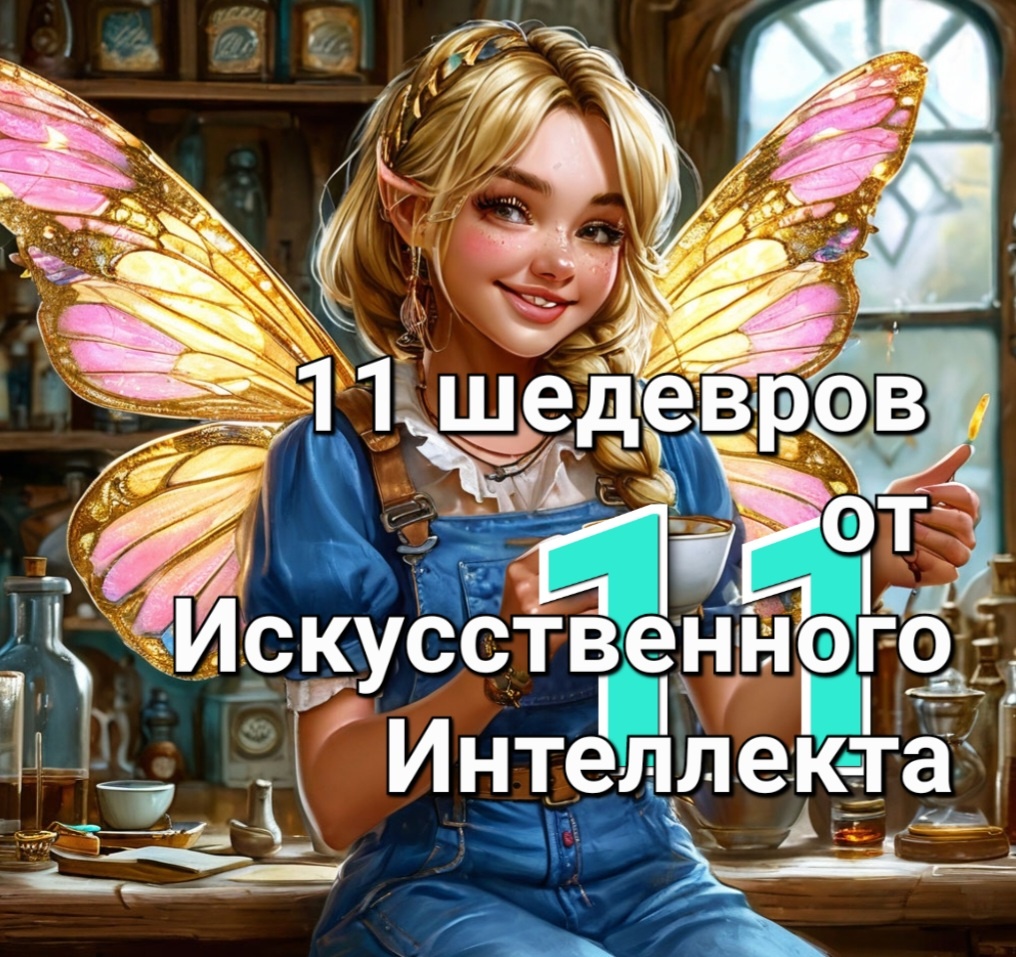 Генерация ИИ + текст