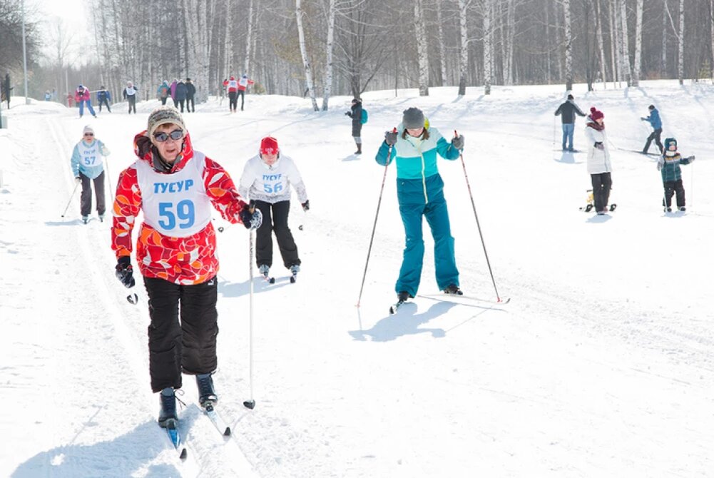 Людмила Шарыгина под номером 59, фото из личного архива