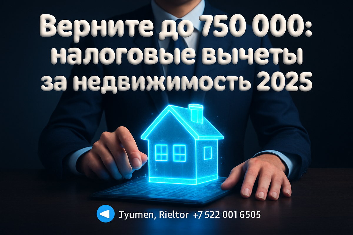    Верните до 750 000: налоговые вычеты за недвижимость 2025 Святослав Шакин