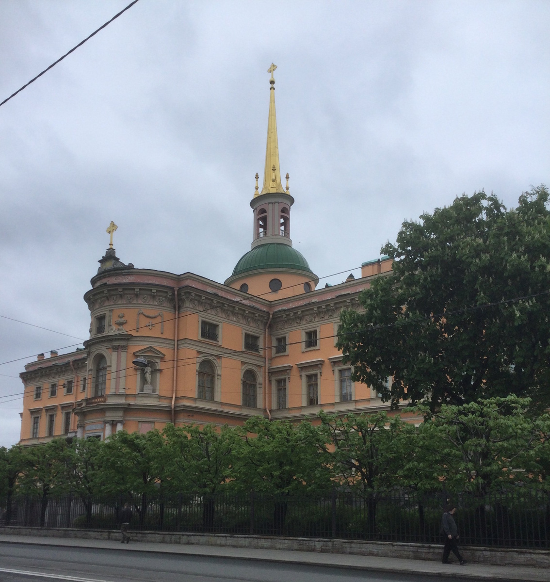 Михйловский замок в Санкт-Петербурге 