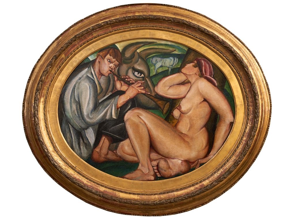 Колобов Даниил Леонидович. Пастораль. Середина 1920-х. Галерея Умная коллекция