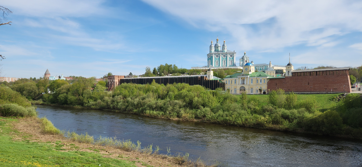 Смоленск, р. Днепр, Свято-Успенский кафедральный собор