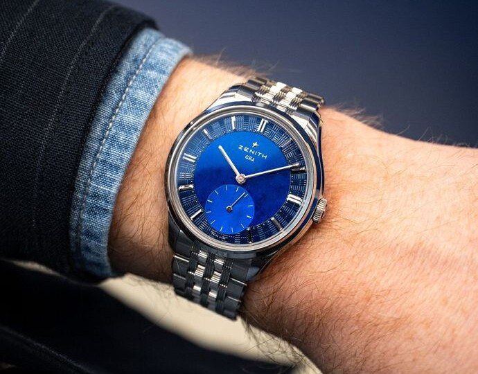 ZENITH отмечает 160-летие выпуском часов в фирменном синем цвете