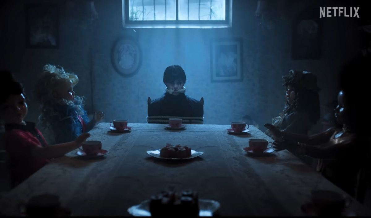 Уэнздей 2 сезон, кадр Netflix