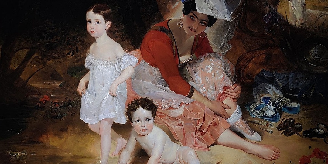 Картины с выставки: Брюллов Карл Павлович, Рим – Москва – Петербург