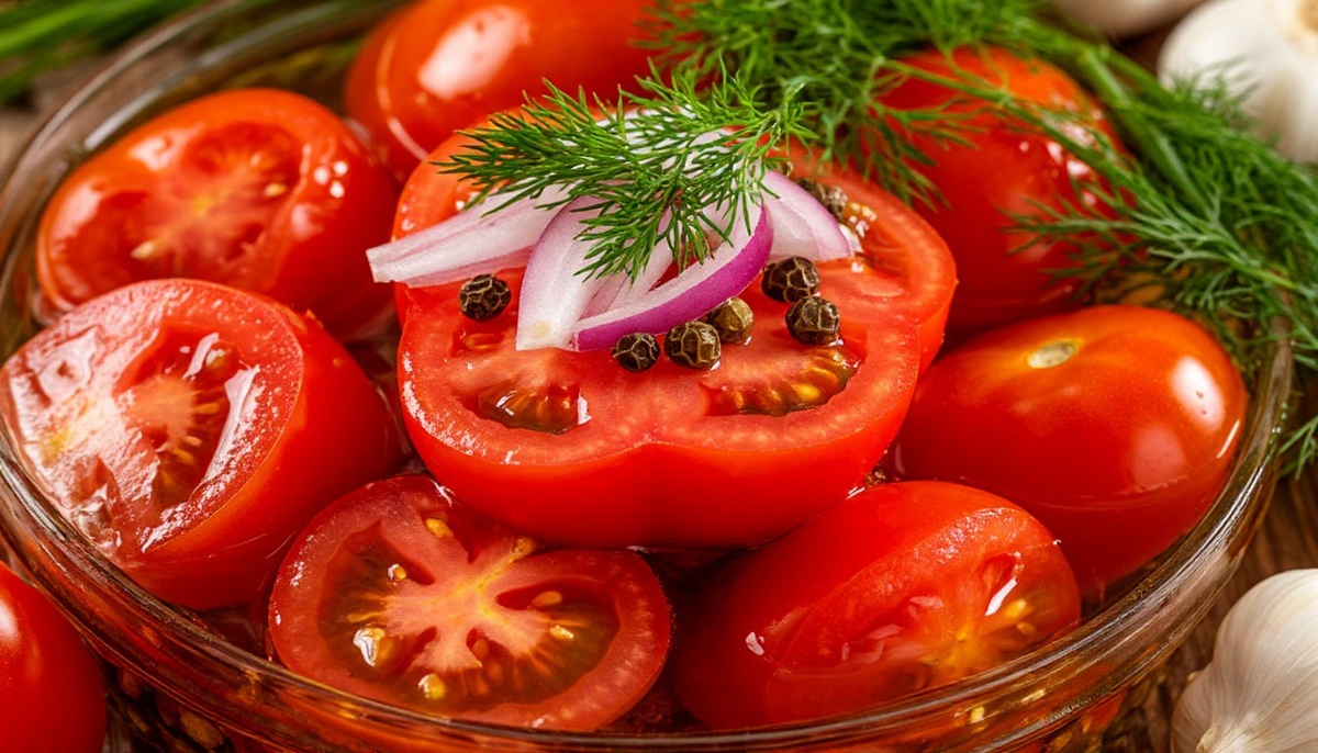 Помидоры в пряной заливке на зиму