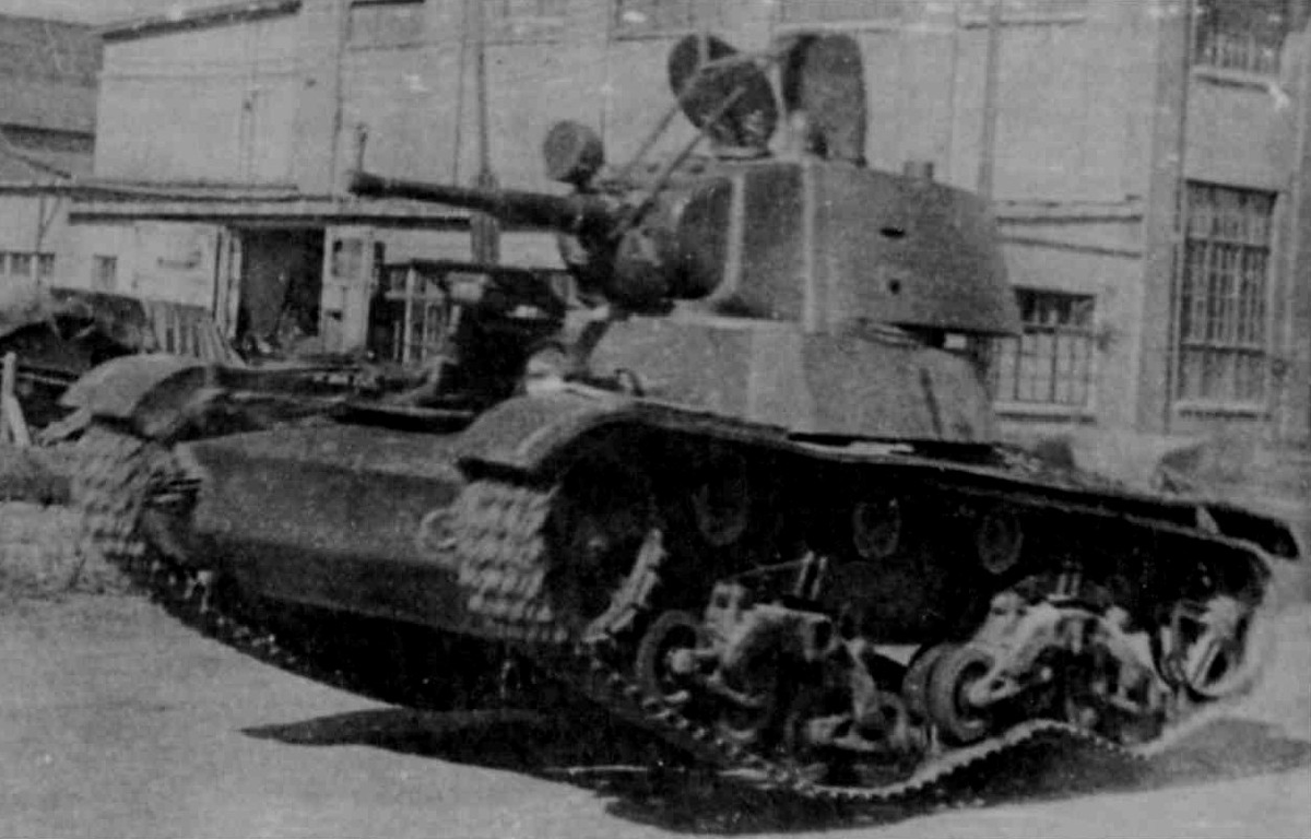 Т-26-5 во время ходовых испытаний. Фотография в свободном доступе.