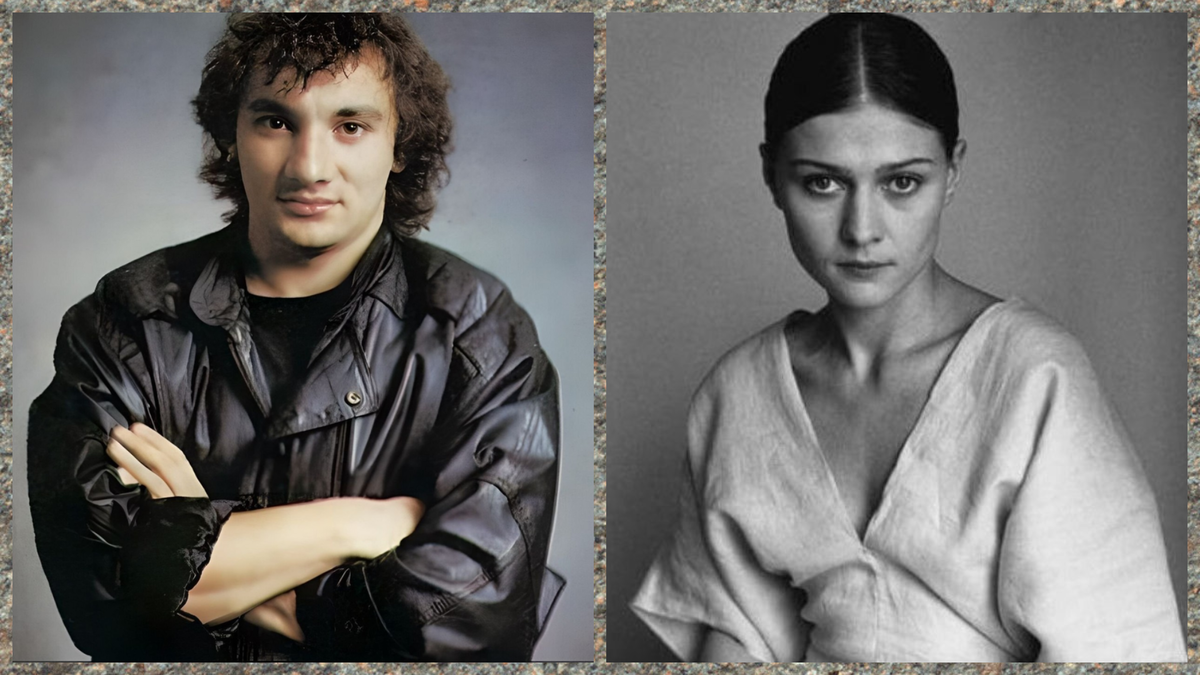 в молодости