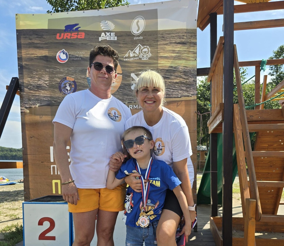    В команде с Оксаной работают волонтёры и обученные тренеры. Фото: из личного архива героини