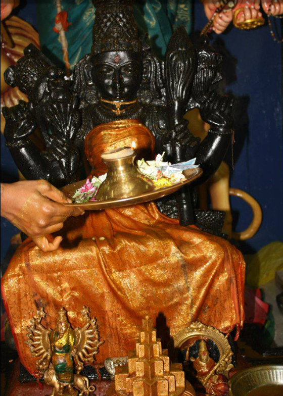 Мурти богини Камакши. Фото: amritananda-natha-saraswati.blogspot.com