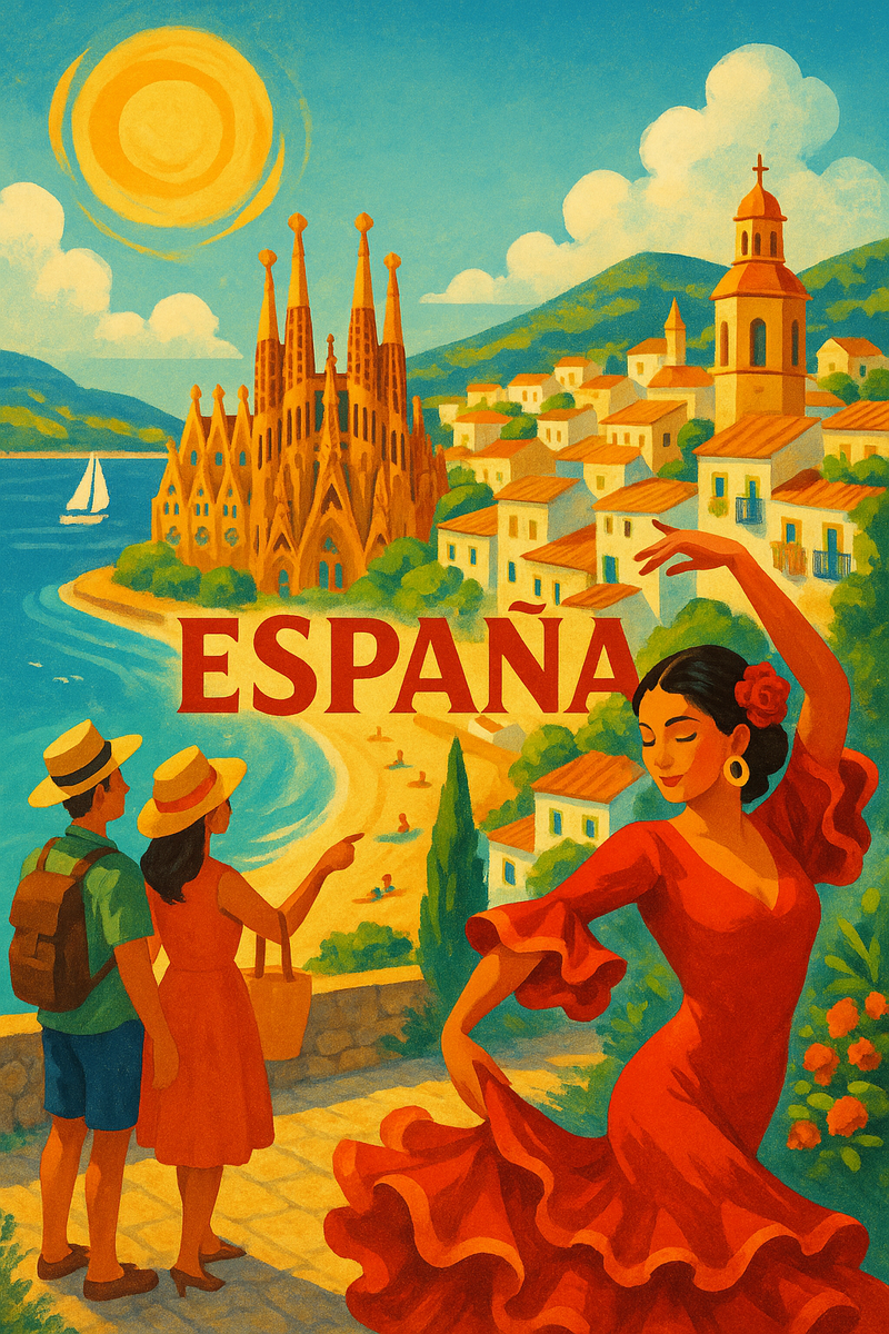                                                              Туристическая Испания