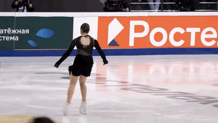 Четверной тулуп - 13,44 балла. (Чемпионат России 2023 - произвольная программа).