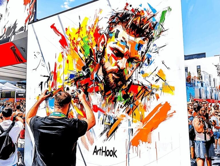    Граффити шоу на мероприятии: как создать незабываемый опыт и удивить гостей ярким искусством Art-Hook.Ru