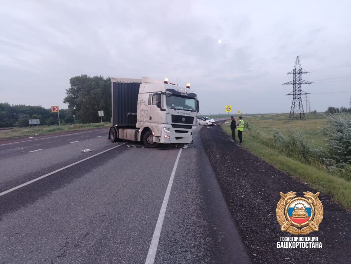 Фото с места происшествия: ГАИ РБ