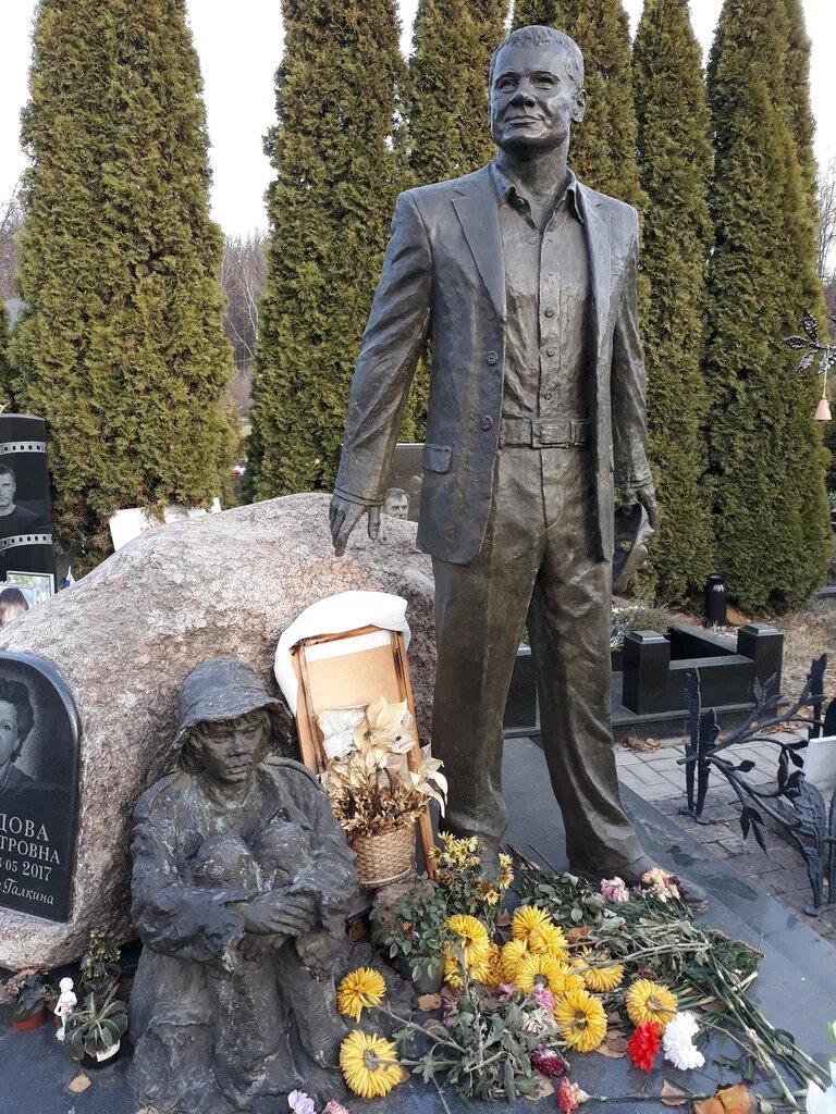 Могила актера Владислава Галкина!