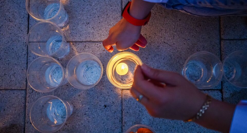    Всероссийская акция "Свеча памяти" в Балашихе / Медиасток.рф