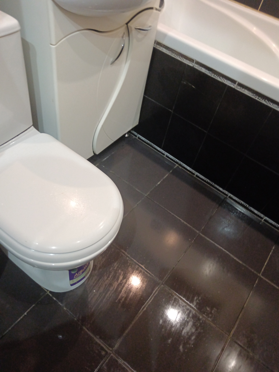 Люблю, когда полы только вымыты