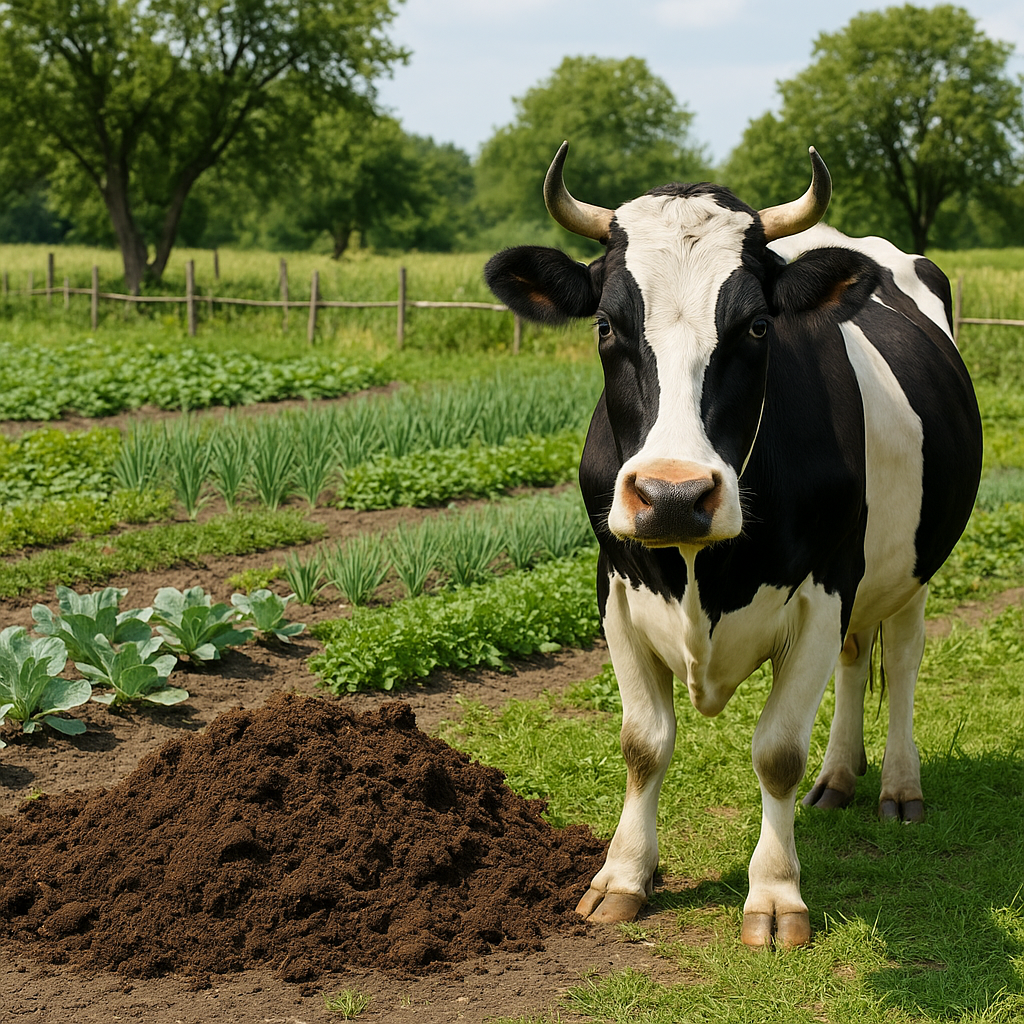 Коровий перегной - не сухой концентрат, а живой материал, в котором микрофлора работает в интересах растений