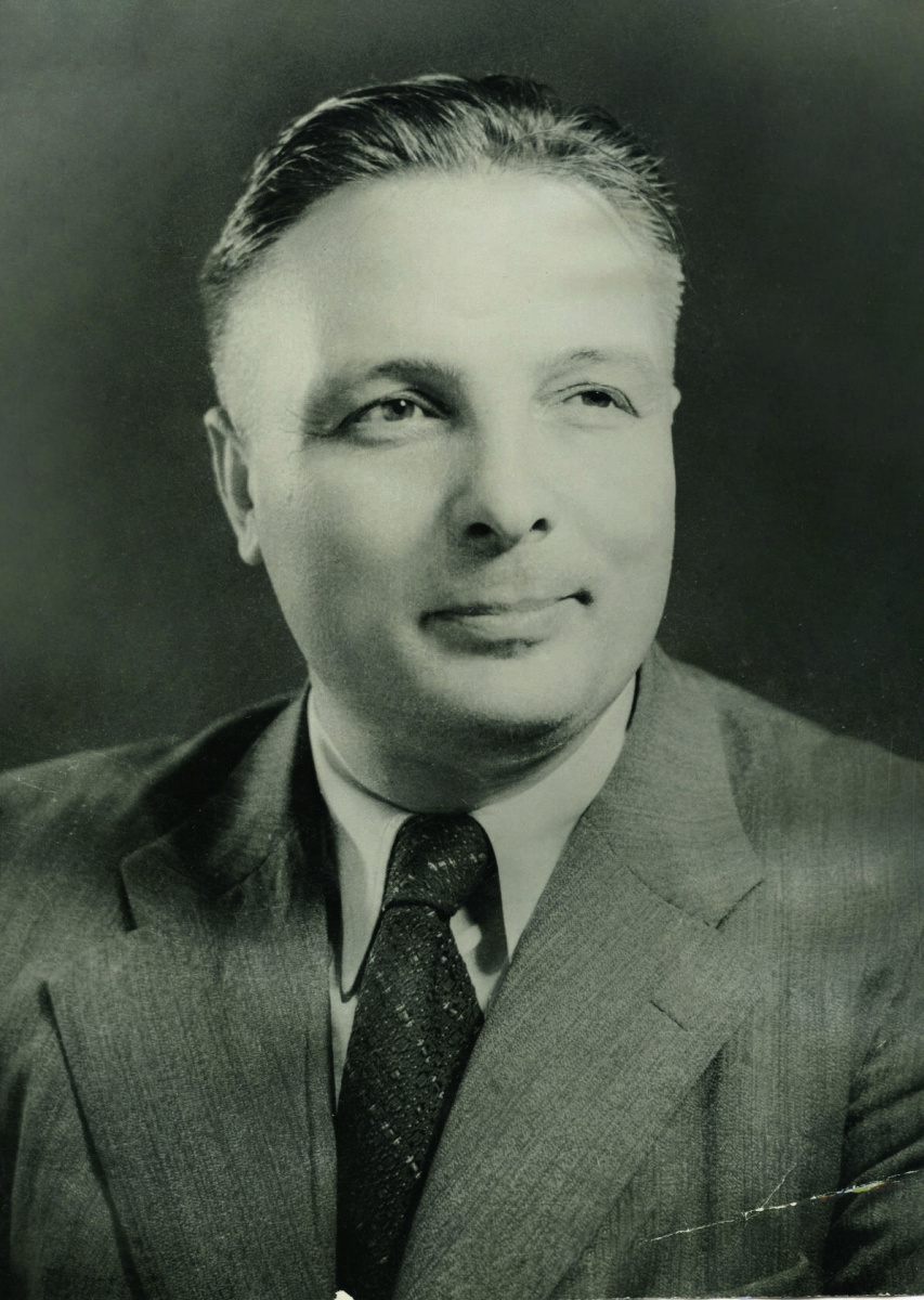 Ректор РИСХМа в 1943-1973 годах Л. В. Красниченко.
