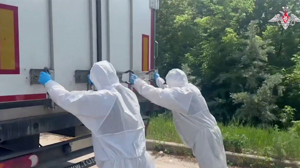    Скрин видео Минобороны РФ